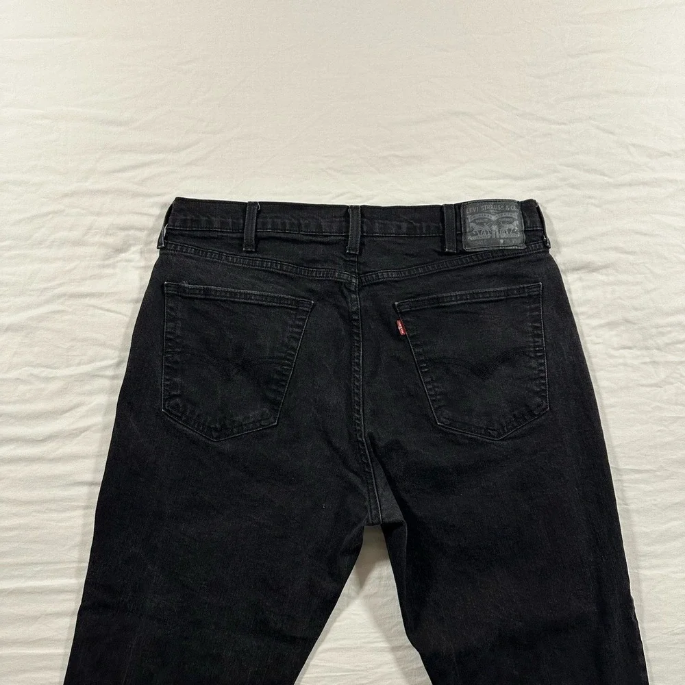 Levi's 541 Athletic Tapered Mid‎ Rise Stretch Flex Denim Men's Dark Wash 38x30